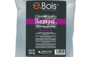 e.Bois TM Muffins  (AM) Eichenholz-Chips Amerikanische Eiche Medium 2x5 kg Gebinde