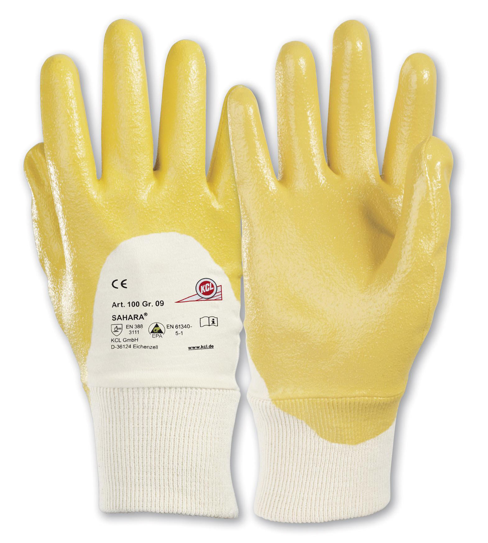 Handschuhe Sahara gelb Gr. 8