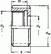 Nutmutter F, DN 50