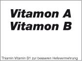 20 Vitamon B1 Sticks für 1000 Ltr.
