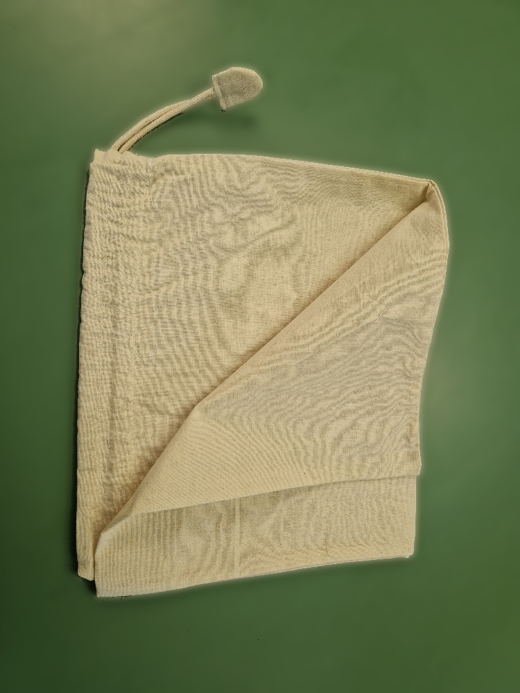 Oaky Vin Chips Bag 35x50 cm. 100% Baumwolle mit Schnürung