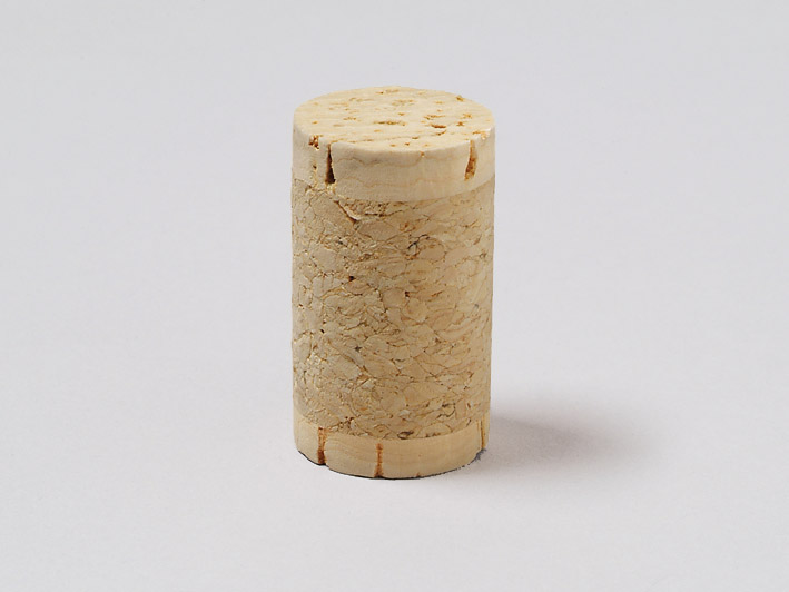 Presskork 23/40 mit 2 "Vintage" Naturkorkscheiben