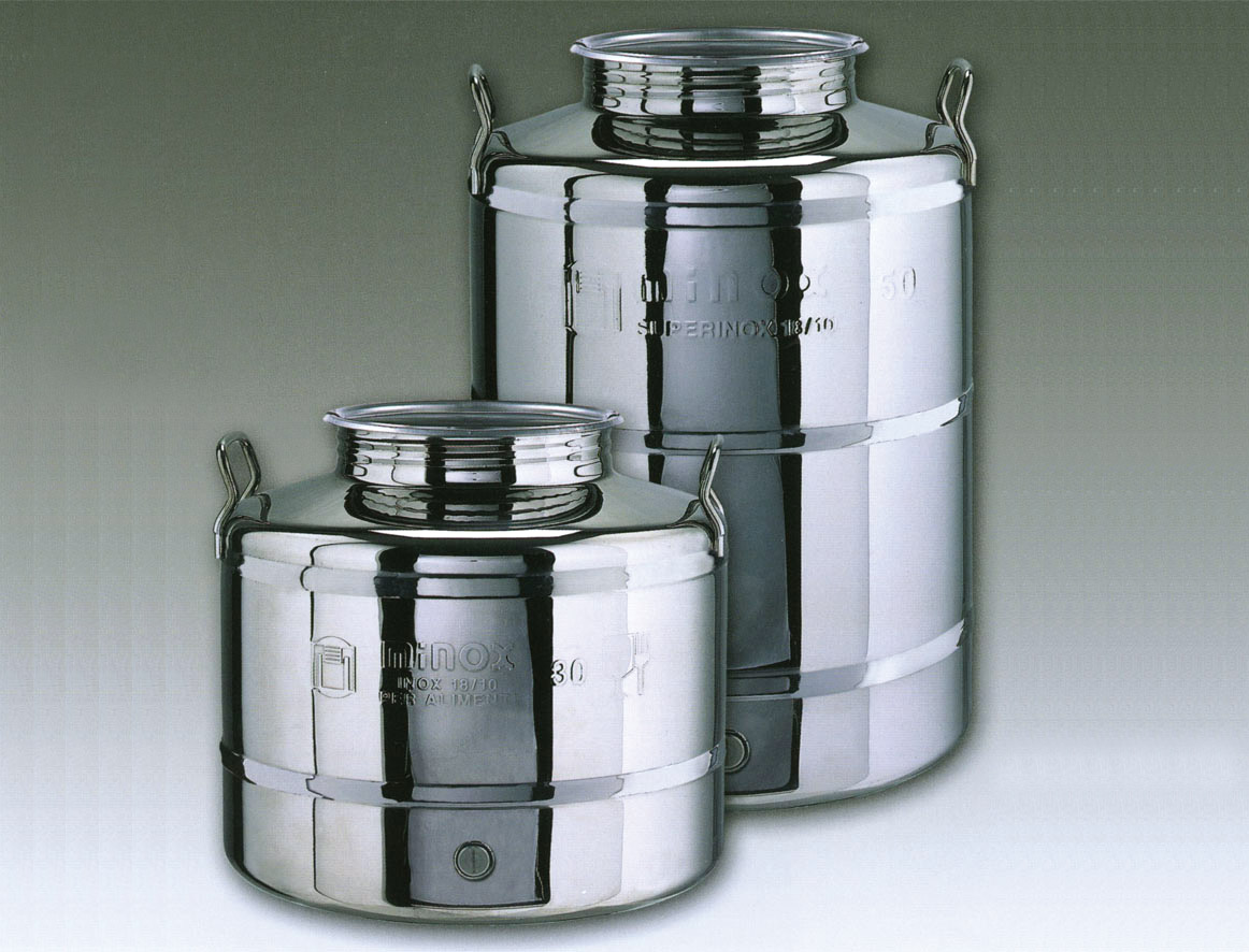 Edelstahl-Getränkebehälter 50 Liter (Bild ähnlich)