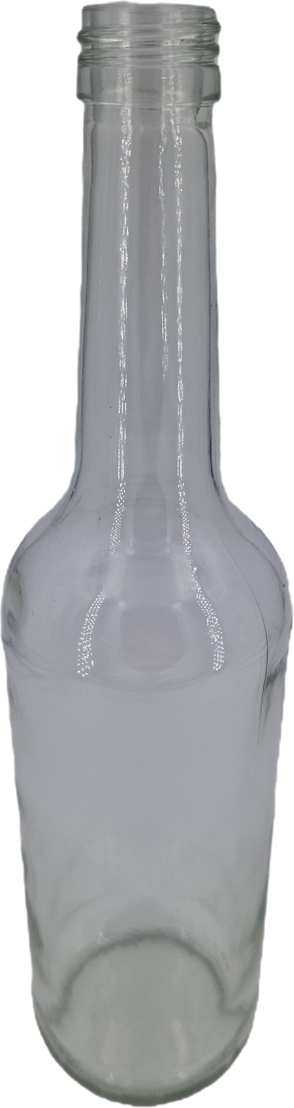 Flasche Geradhals 700 ml, weiß, PP28