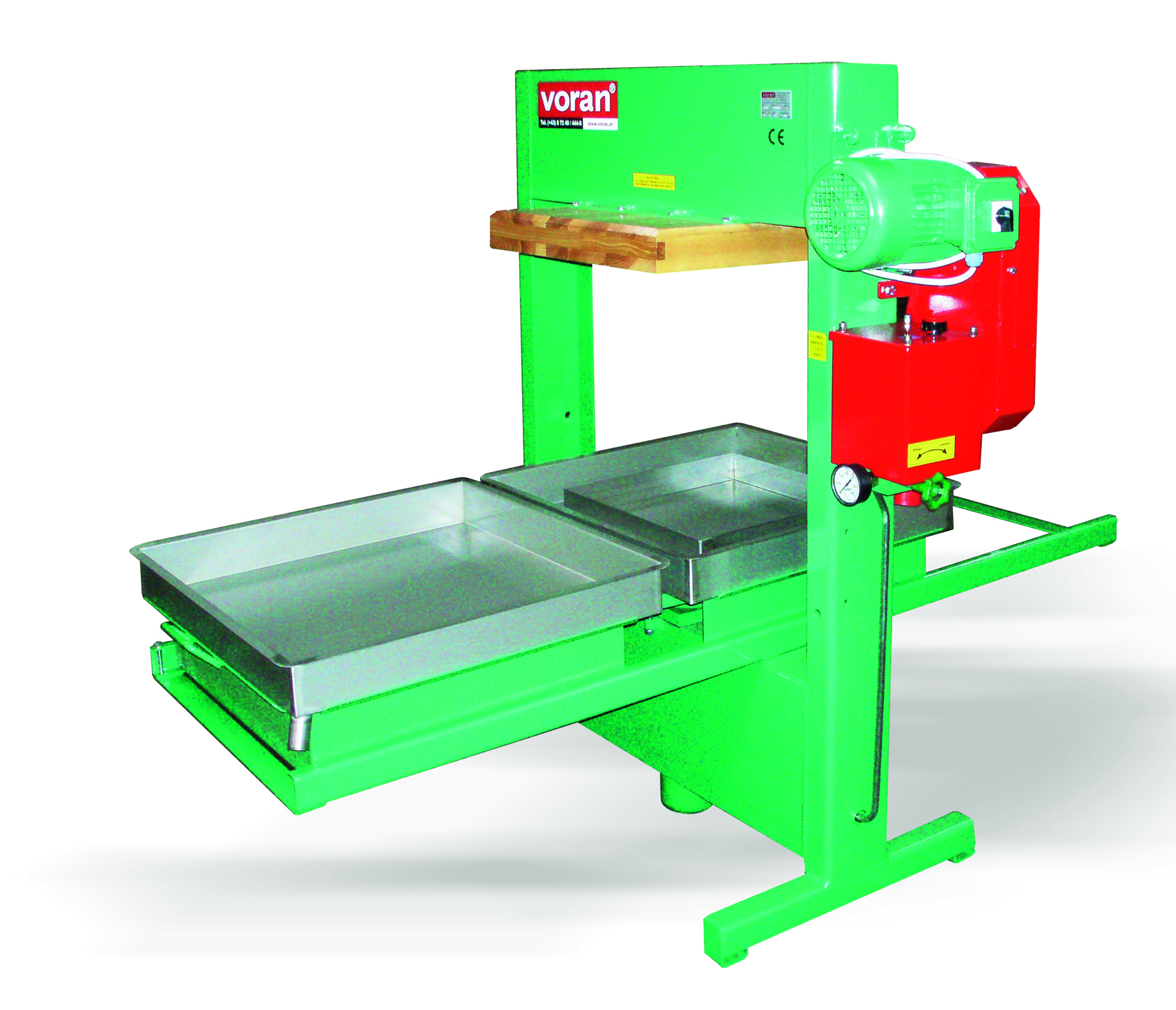 VORAN Packpresse 100 P2 mit zwei Bieten