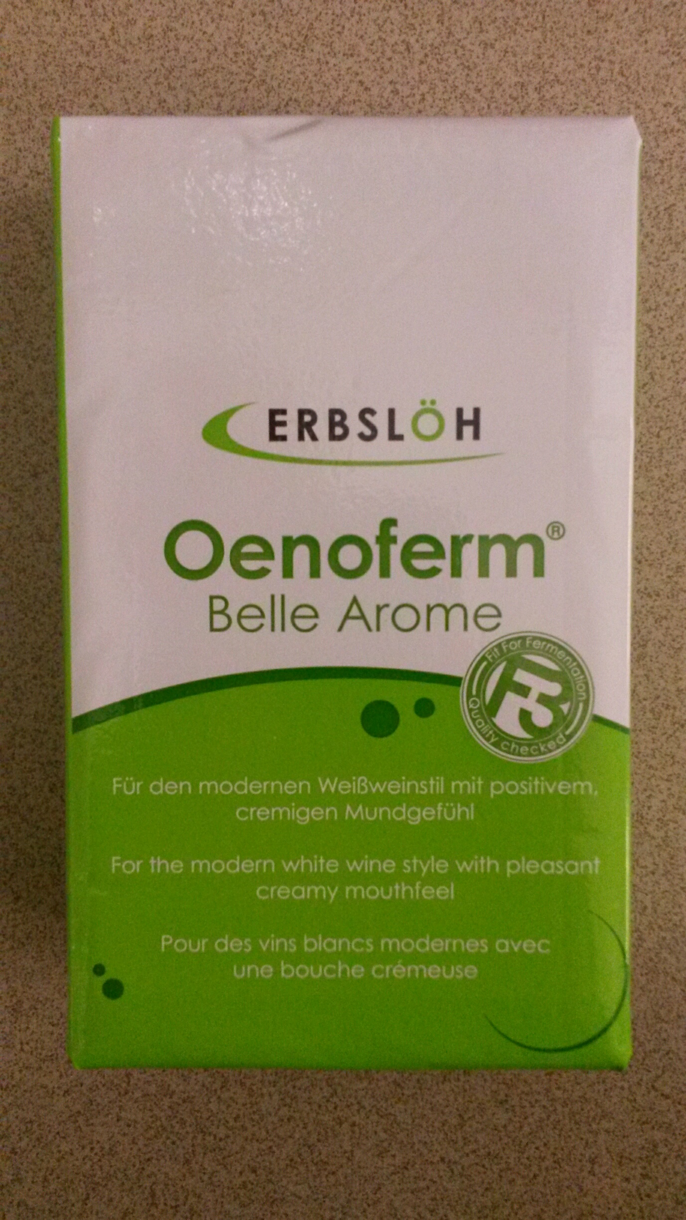 Oenoferm® Belle Arome F3,  0,5 kg Gebinde, Preis pro 1 Kilo