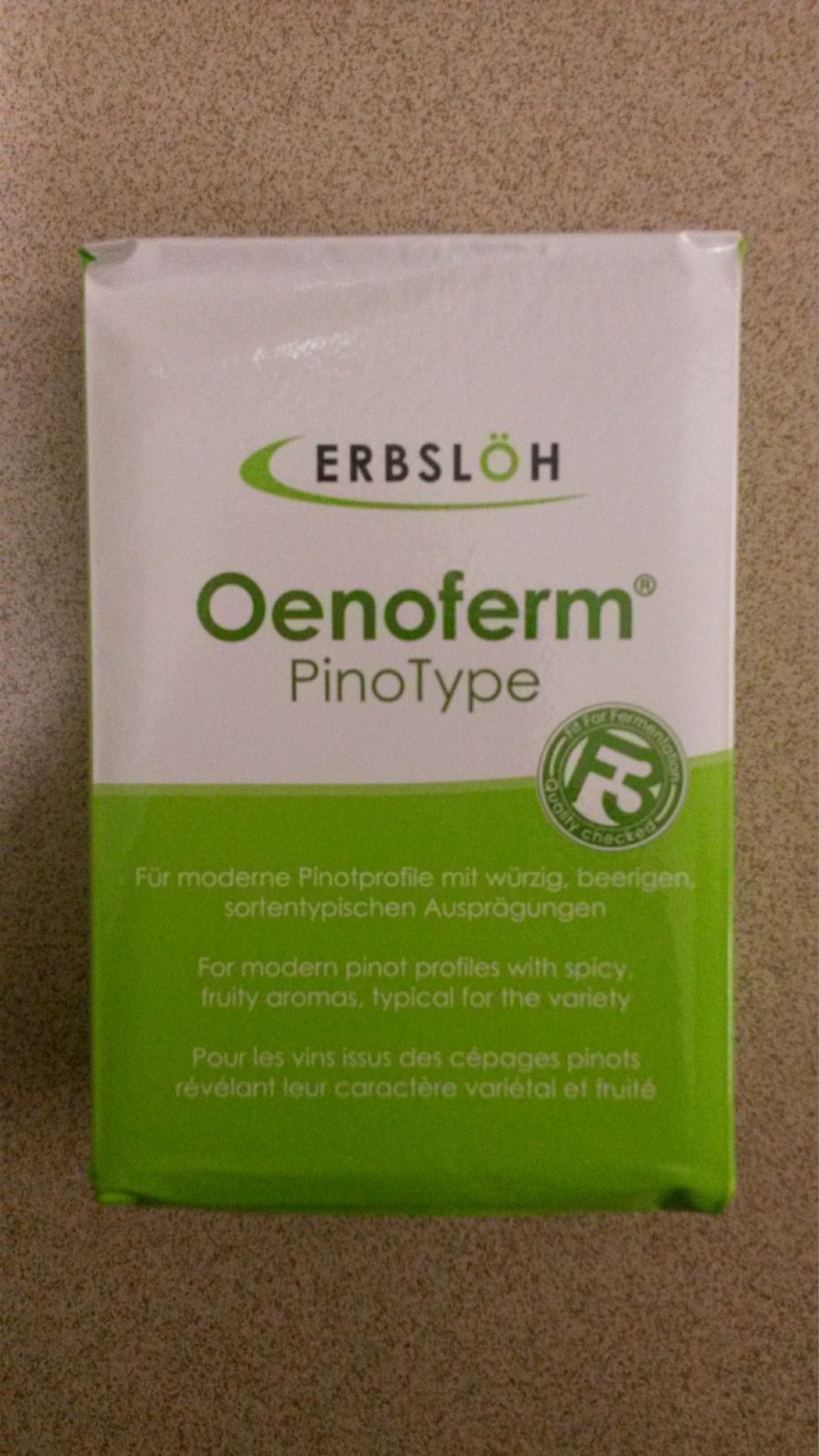 Oenoferm® Pino Type F3,  0,5 kg Gebinde, Preis pro 1 Kilo