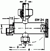 Standanzeigeventil 1/2" ag.  11/15