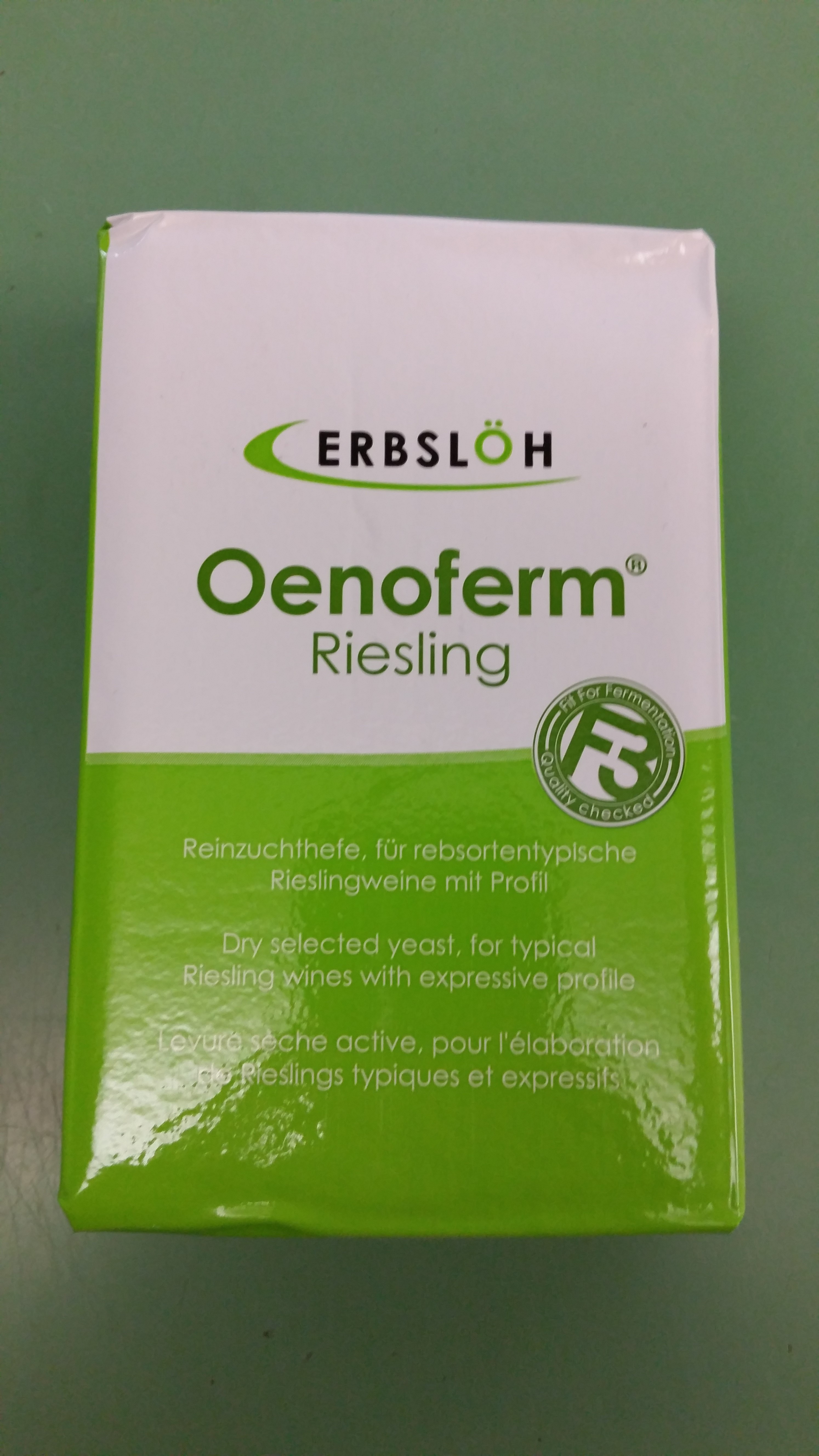 Oenoferm® Riesling F3,  0,5 kg  Gebinde, Preis pro 1 Kilo