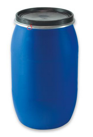 220 Ltr. Maischefass aus Polyäthylen blau