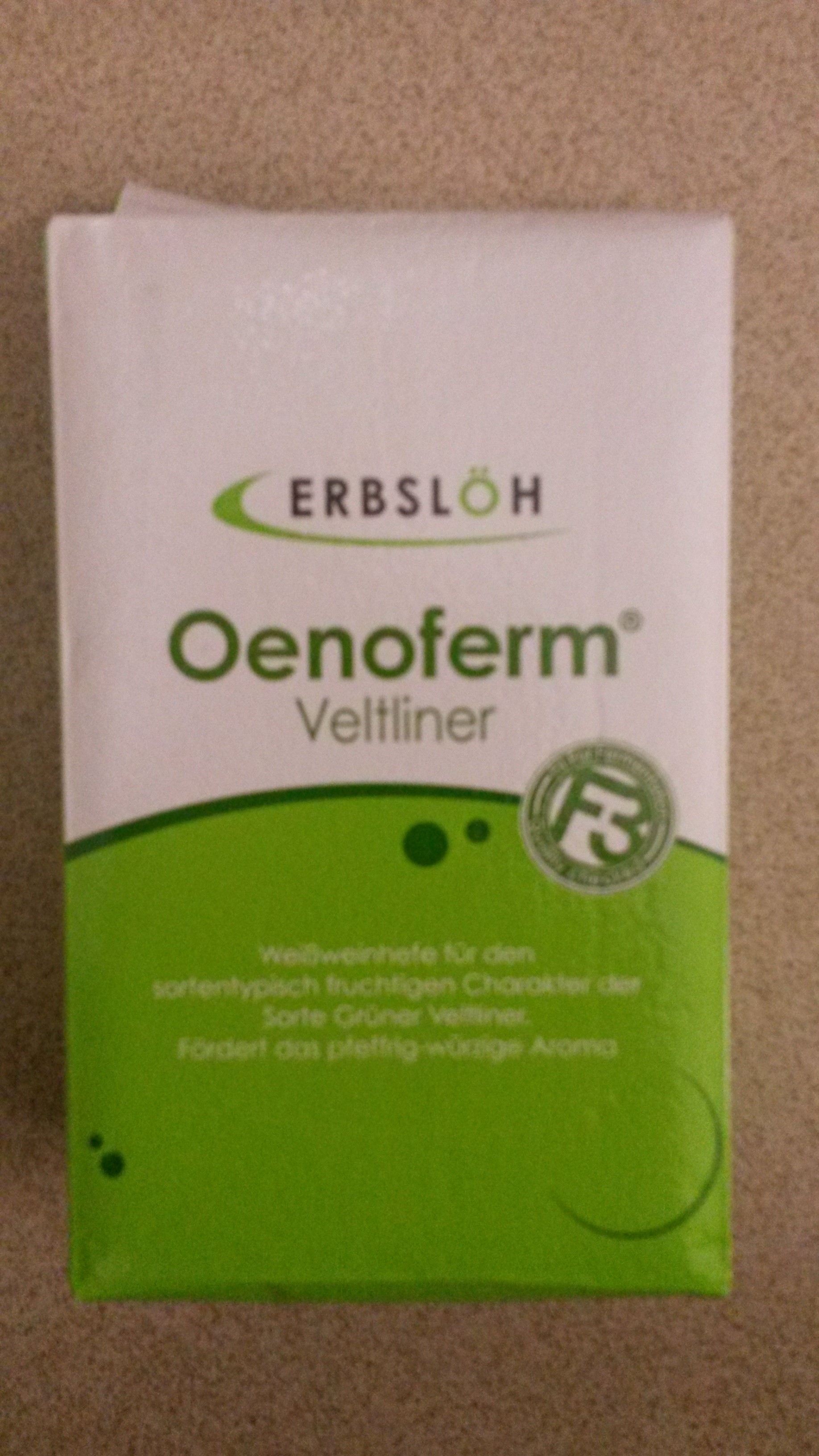 Oenoferm® Veltliner F3,  0,5 kg  Gebinde, Preis pro 1 Kilo
