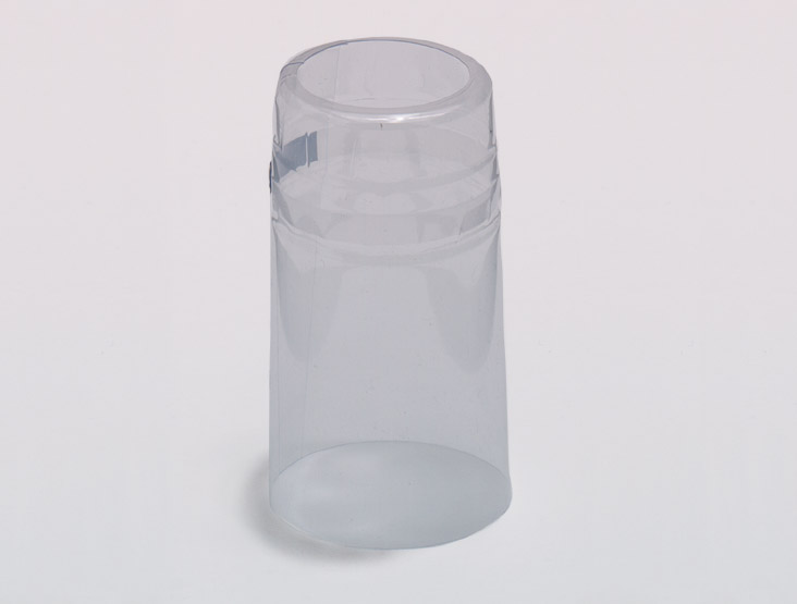 Schrumpfkapseln transparent 21/30, perforierter Abriss, Preis pro 100 Stk.