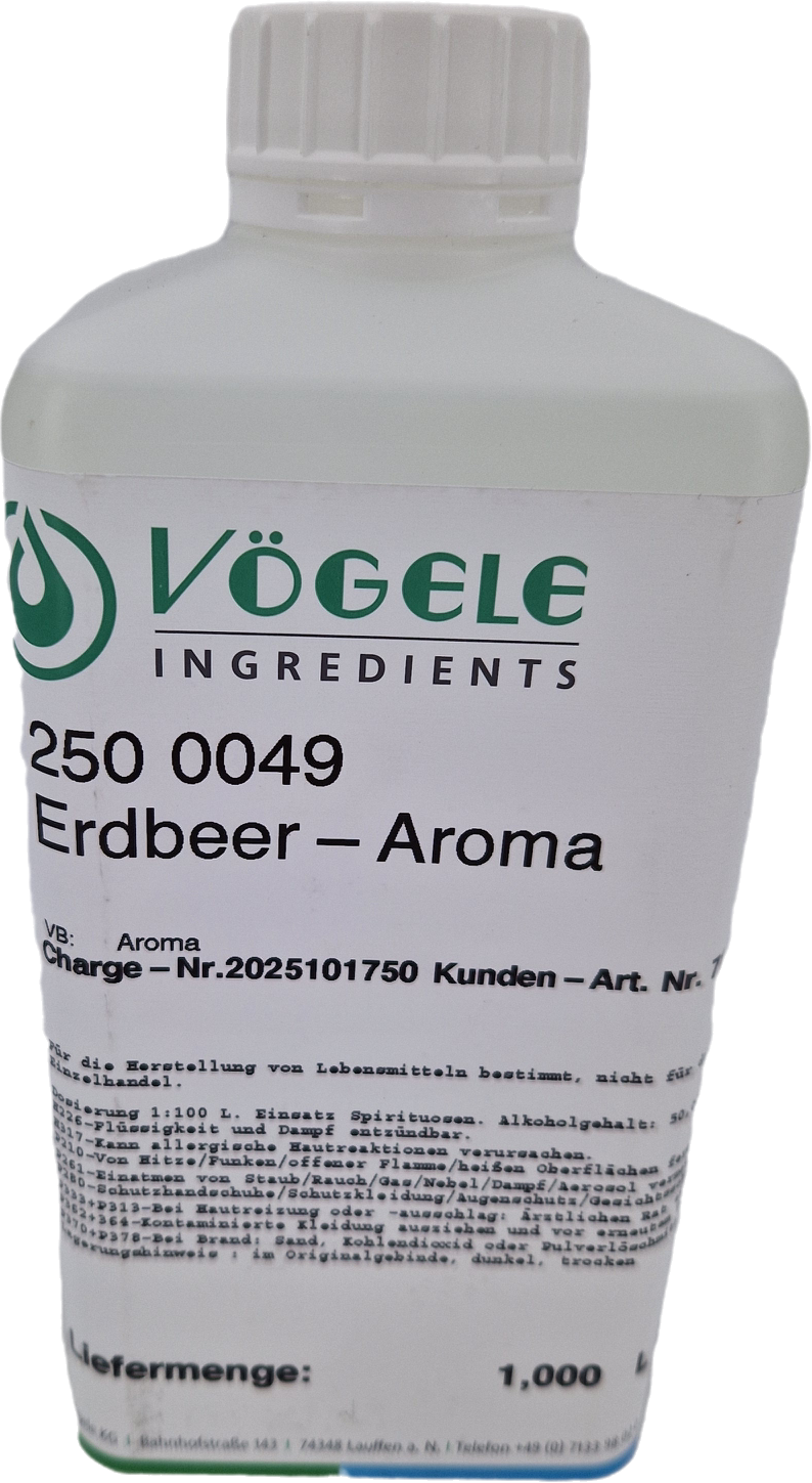 Aroma Erdbeere 1 Ltr. Gebinde