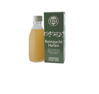 Kaltgärflüssighefe für 100 Liter Saft