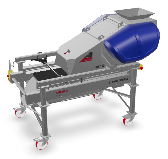 Abbeermaschine Delta Oscillys