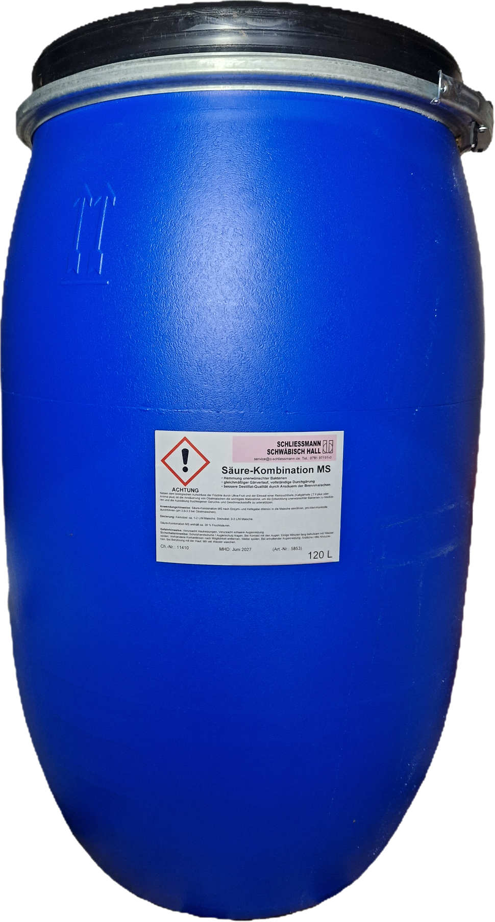 MS Säurekombination, 120 L Fass, Preis pro Liter