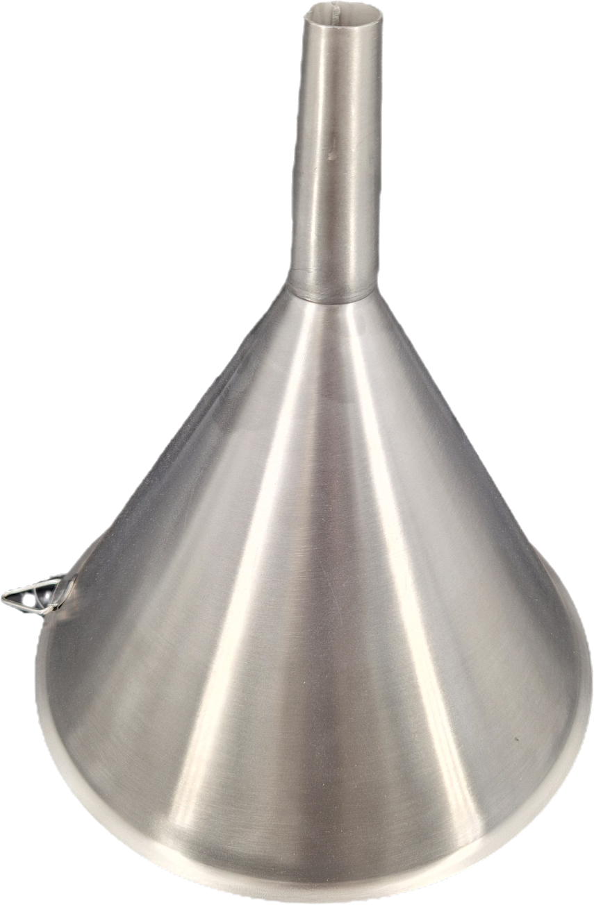 Trichter aus Edelstahl, 20 cm Durchmesser