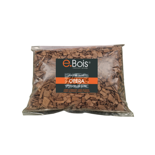 e.Bois Opera Holzchips FM = Französisch Eiche, mittlere Toastung, 500 gr Gebinde