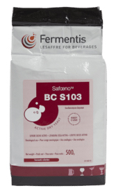 Trockenreinzuchthefen GWS 103 / BC S 103 für Sekt,  500 g Gebinde, Preis pro 1 Kilo
