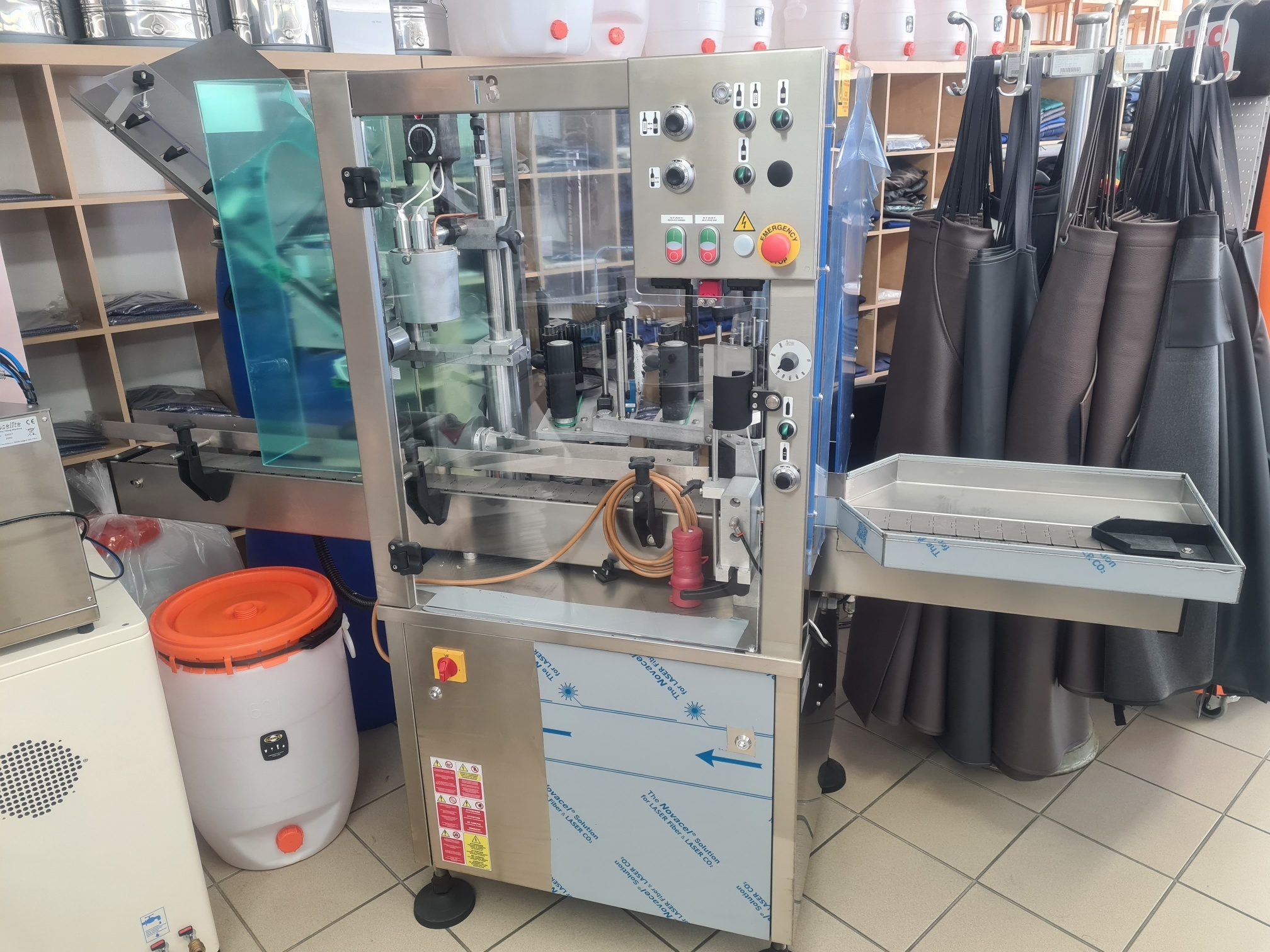 ENOS Etikettiermaschine T2 mit 1 Station