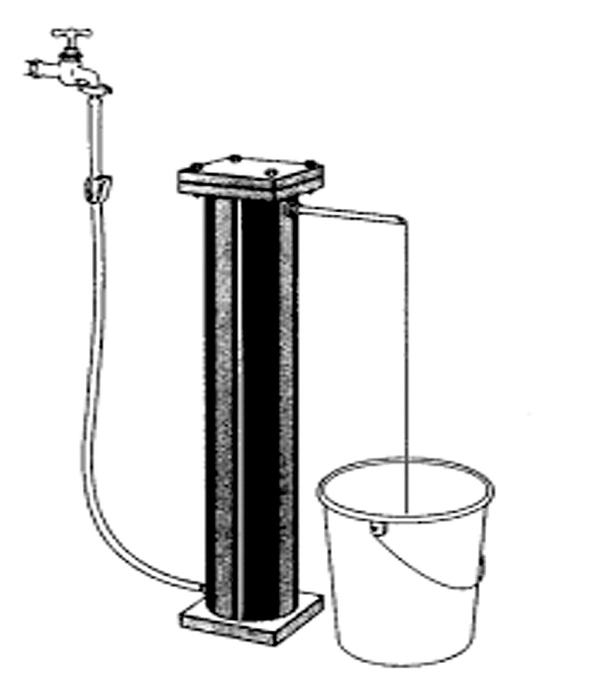 Vorlaufbehälter für Regeneration. 12 Ltr.