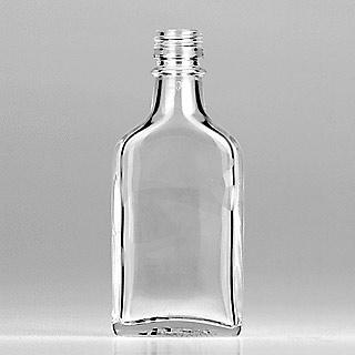 Flasche Portion eckig  40 ml, PP22