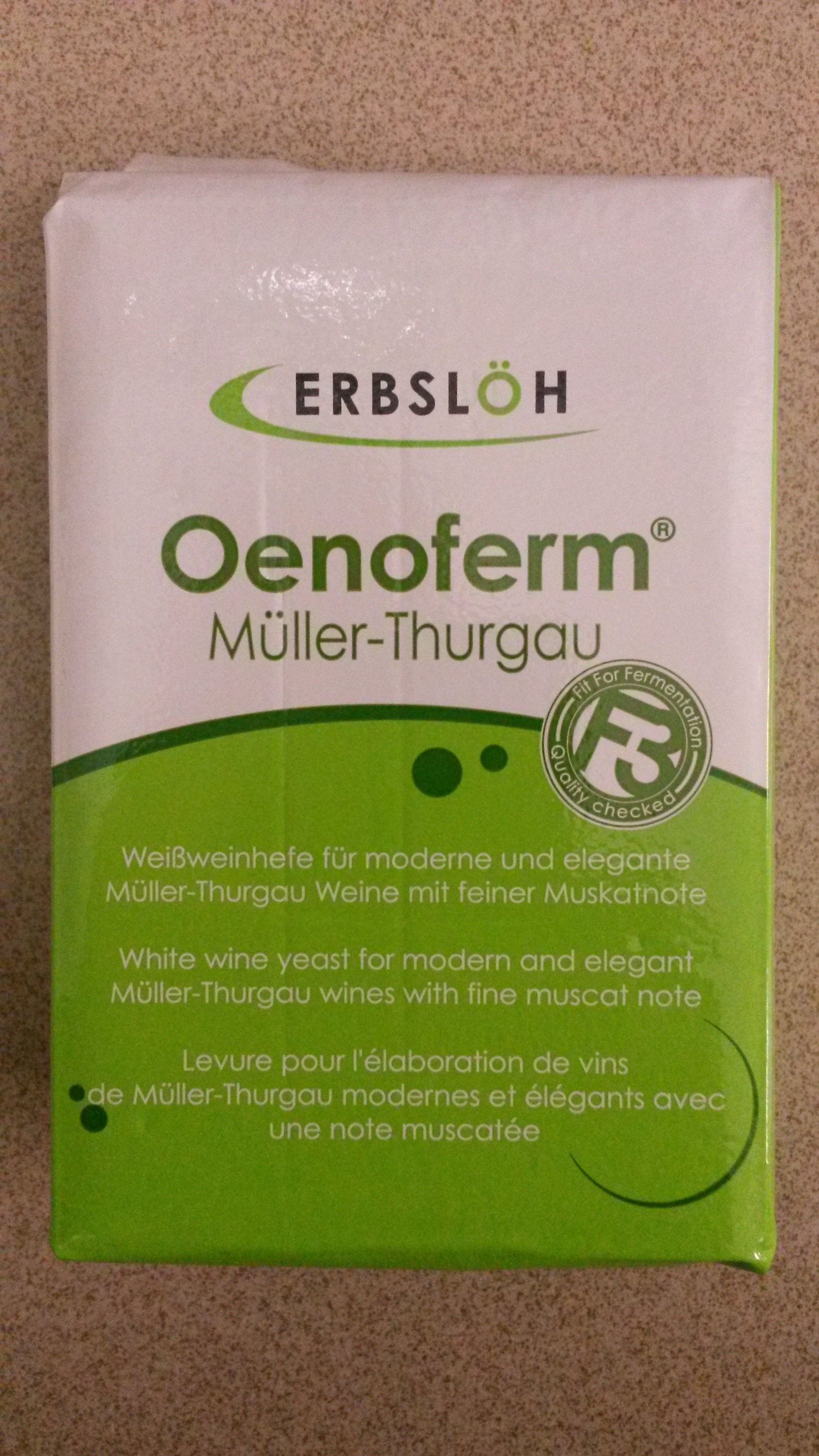 Oenoferm® Müller-Thurgau F3,  0,5 kg Gebinde, Preis pro 1 Kilo