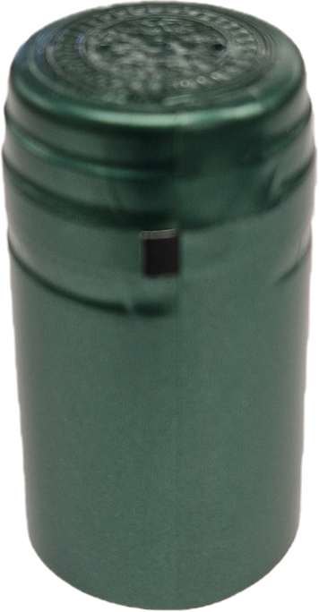 Schrumpfkapseln C ( Combi ) 31/60 smaragdmetallic. 1 Karton à 6500 Stück, Preis pro 1000 Stk.
