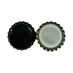 Kronenkorken CC 26 kurz, 100 Stk. schwarz