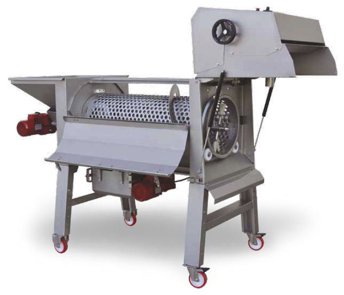 Enoveneta TOP10 Abbeermaschine mit Mühle und Vorentsaftung