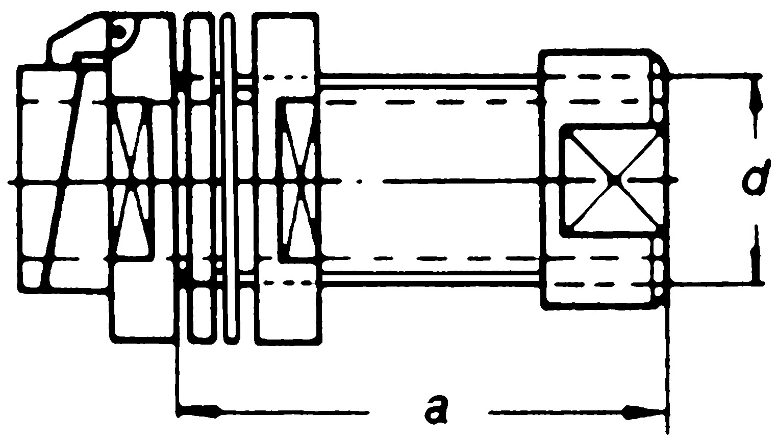 Zapflochklappe Gr. 37/70