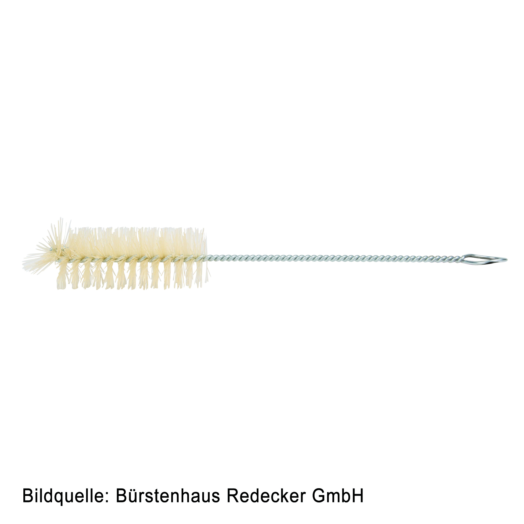 Bürste kurz  2 cm D.,15 cm lang, Borste