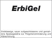 Erbigel Bio  DE-ÖKO-022, 1 kg Gebinde