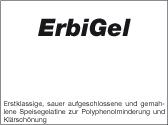 Erbigel Speisegelatine pulverf. 25 kg Gebinde Preis/kg