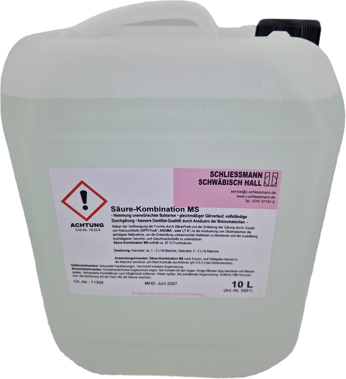 MS Säurekombination, 20 L Kanister, Preis pro L