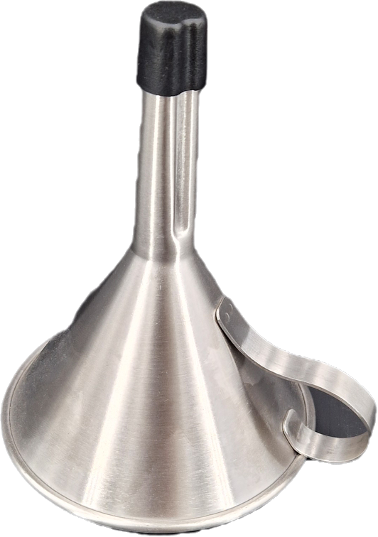 Trichter aus Edelstahl, 9 cm Durchmesser