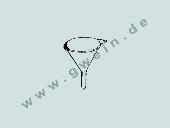 Trichter PE. Durchmesser 140 mm