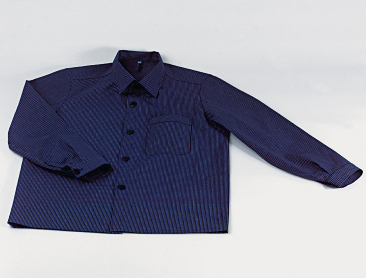 Coopers blouse buttoned with shirt collar size 54