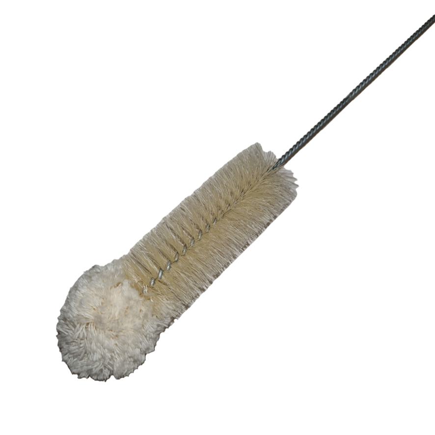 Spindelzylinderbürste mit Wollkopf  40 mm D. 500 mm lang