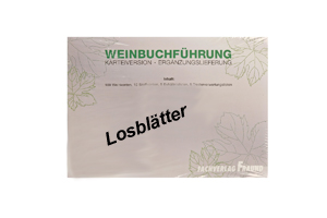 Weinbuchführung lose Blatt EGL