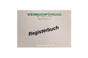 Weinbuchführung Registerbuch