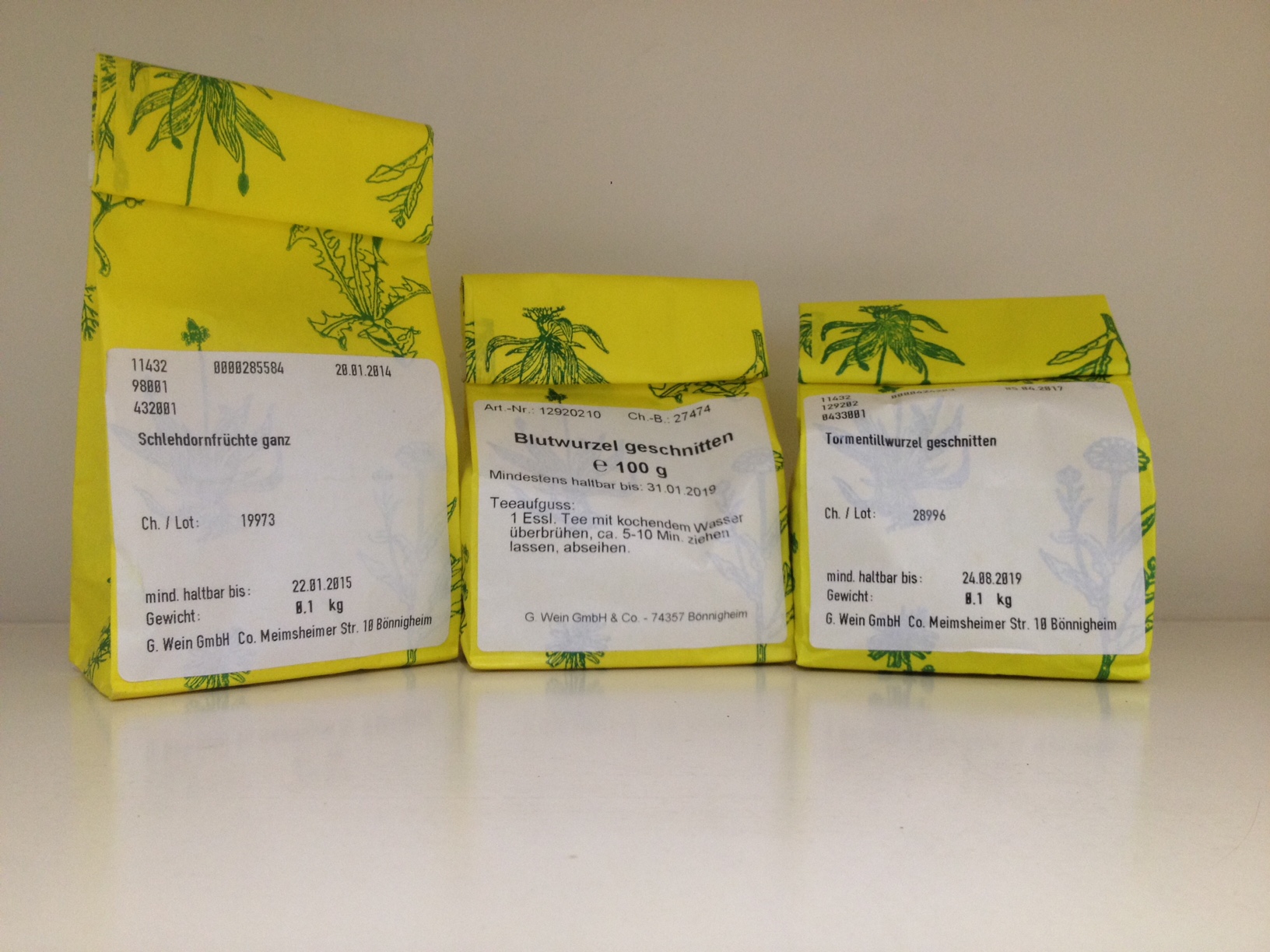 Blutwurzel (Tormentill) geschnitten 100 g