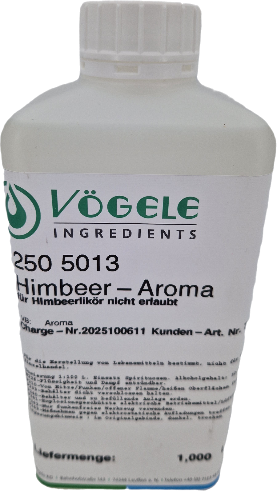Aroma Himbeer 1 Ltr. Gebinde